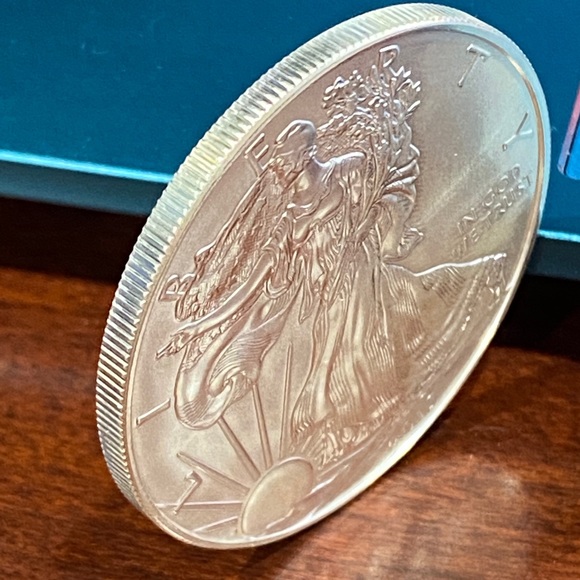 ⚖️ One Troy Ounce - 1 OZ 999 + Fine Silver Eagle - Picture 3 of 6